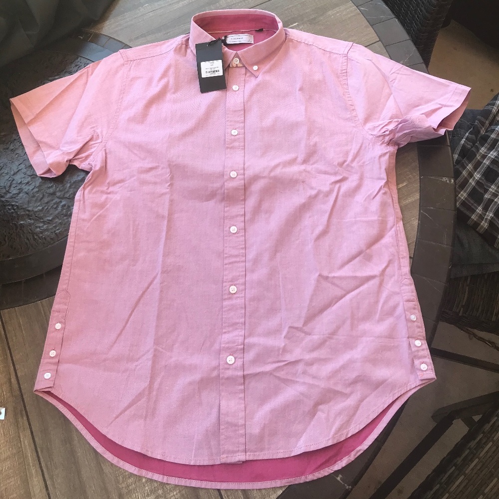 NWT Men’s Five Four Button-up Shirt Sz Medium